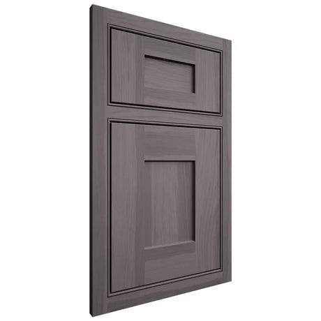 Shiloh Cabinetry Beaded Inset Lancaster Hickory Plain Cut Cadet Door