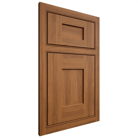 Shiloh Cabinetry Beaded Inset Lancaster Hickory Plain Cut Chestnut Door