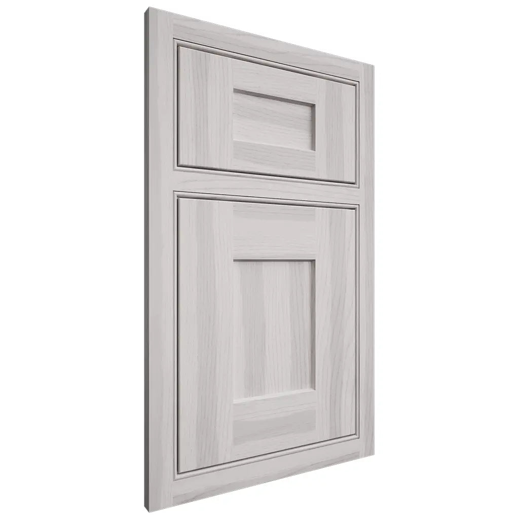 Shiloh Cabinetry Beaded Inset Lancaster Hickory Plain Cut Cotton Door