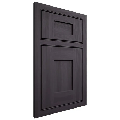 Shiloh Cabinetry Beaded Inset Lancaster Hickory Plain Cut Harbor Door