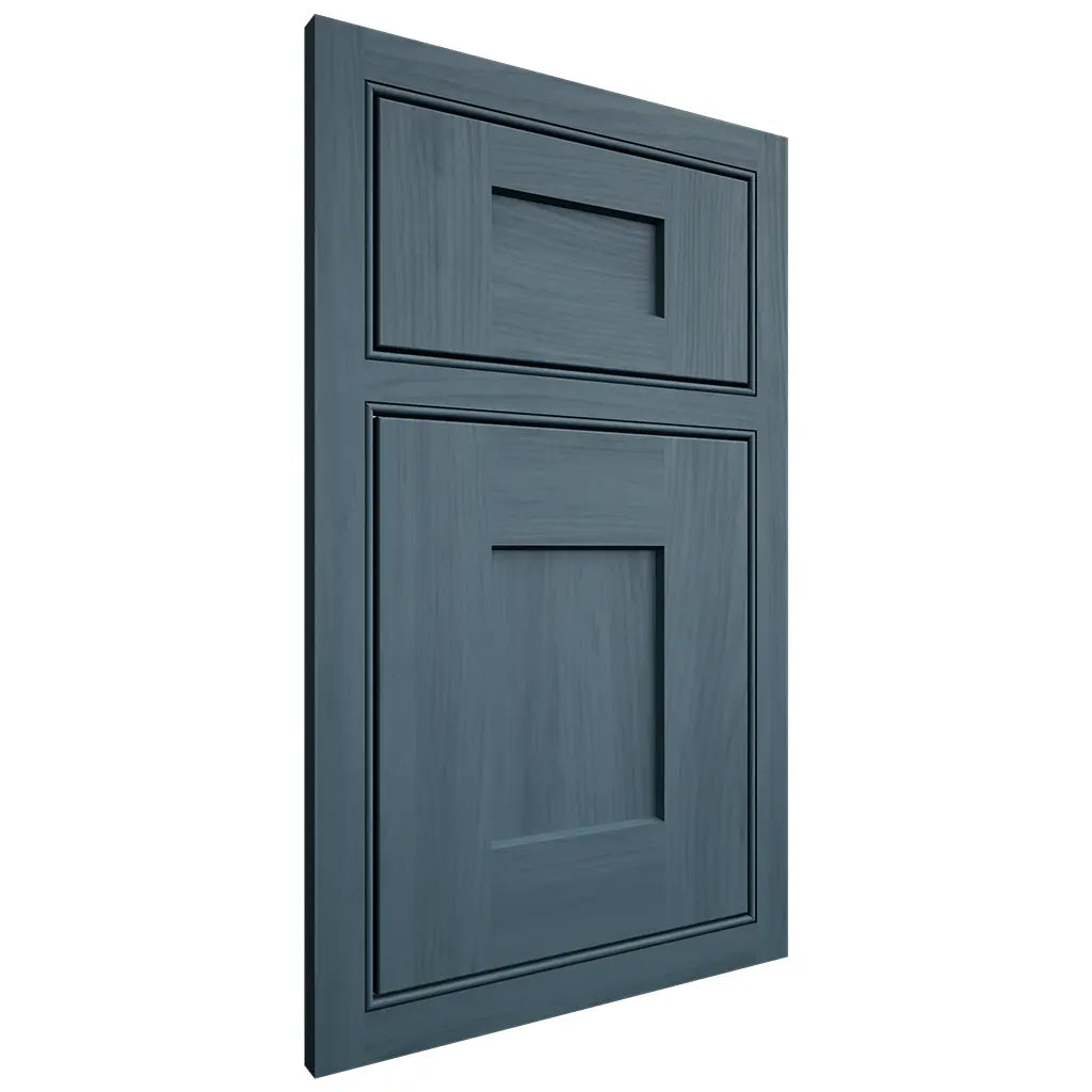 Shiloh Cabinetry Beaded Inset Lancaster Hickory Plain Cut Hudson Door
