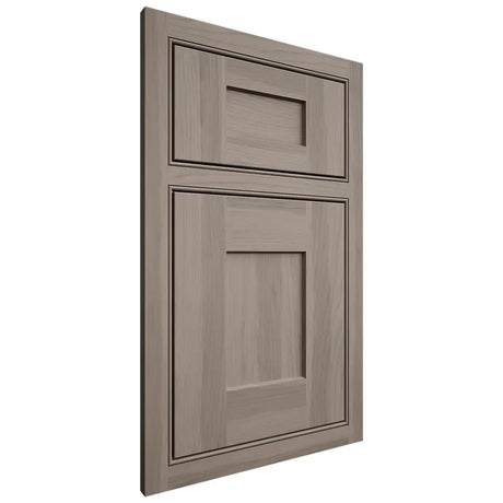 Shiloh Cabinetry Beaded Inset Lancaster Hickory Plain Cut Sterling Door