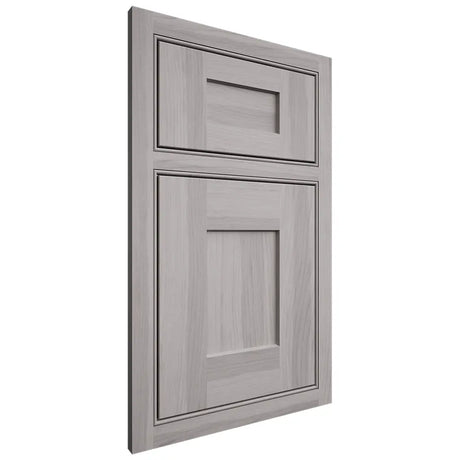 Shiloh Cabinetry Beaded Inset Lancaster Hickory Plain Cut Stratus Door