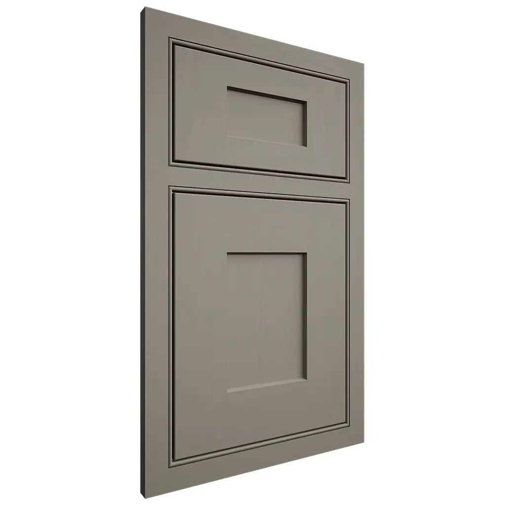 Shiloh Cabinetry Beaded Inset Lancaster Maple Plain Cut Thyme Door