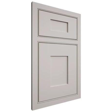 Shiloh Cabinetry Beaded Inset Lancaster Paintable Amazing Gray Door