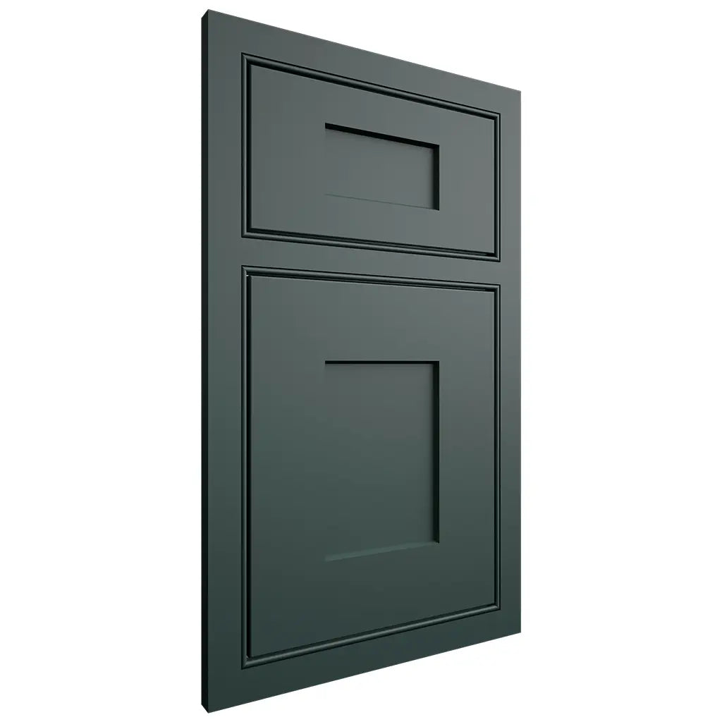 Shiloh Cabinetry Beaded Inset Lancaster Paintable Billiard Green Door