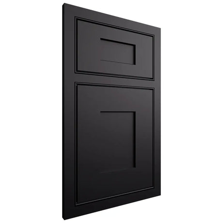 Shiloh Cabinetry Beaded Inset Lancaster Paintable Black Door