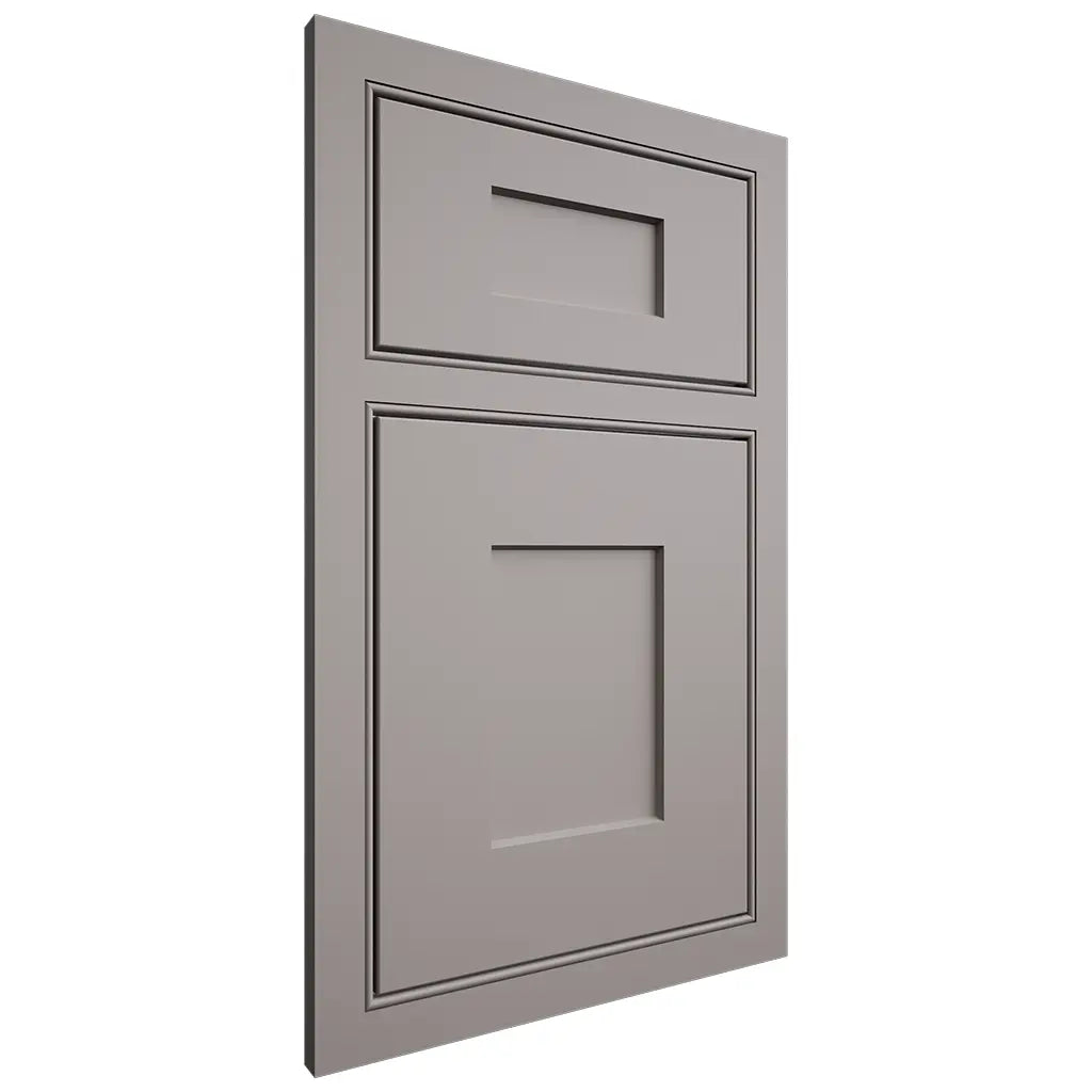 Shiloh Cabinetry Beaded Inset Lancaster Paintable Dovetail Gray Door