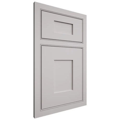 Shiloh Cabinetry Beaded Inset Lancaster Paintable Light French Gray Door