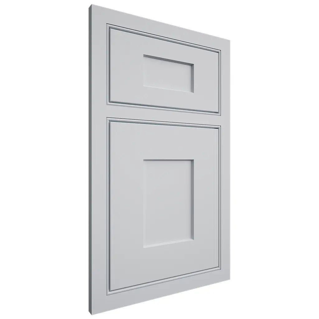 Shiloh Cabinetry Beaded Inset Lancaster Paintable Niebla Azul Door