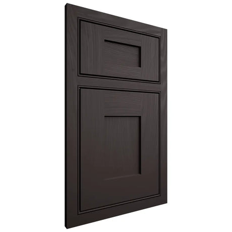 Shiloh Cabinetry Beaded Inset Lancaster Poplar Plain Cut Carbon Door
