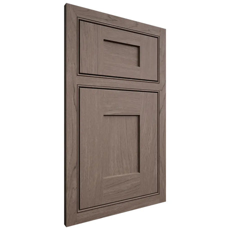 Shiloh Cabinetry Beaded Inset Lancaster Poplar Plain Cut River Rock Door