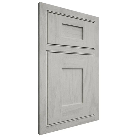 Shiloh Cabinetry Beaded Inset Lancaster Poplar Plain Cut Stratus Door