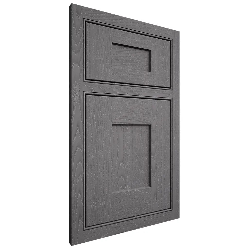 Shiloh Cabinetry Beaded Inset Lancaster Red Oak Plain Cut Cadet Door
