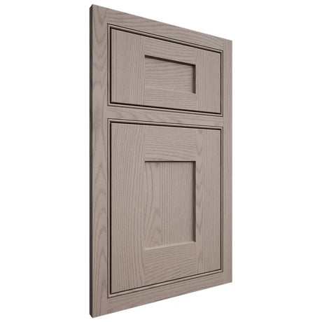 Shiloh Cabinetry Beaded Inset Lancaster Red Oak Plain Cut Sterling Door