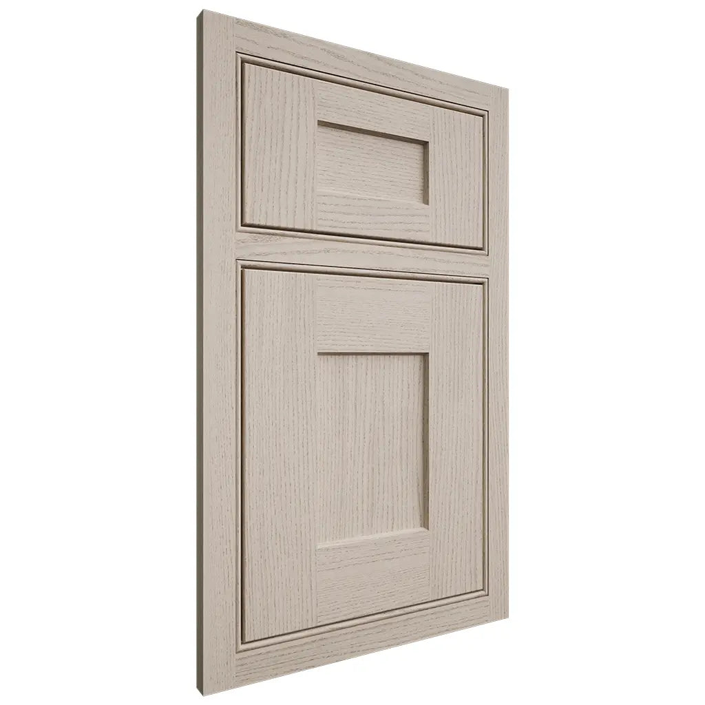 Shiloh Cabinetry Beaded Inset Lancaster Walnut Plain Cut Seagull Door