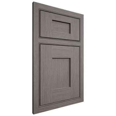 Shiloh Cabinetry Beaded Inset Lancaster White Oak Plain Cut Flagstone Door