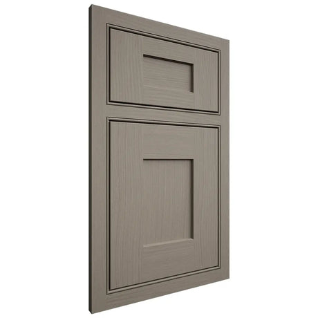 Shiloh Cabinetry Beaded Inset Lancaster White Oak Plain Cut Thyme Door