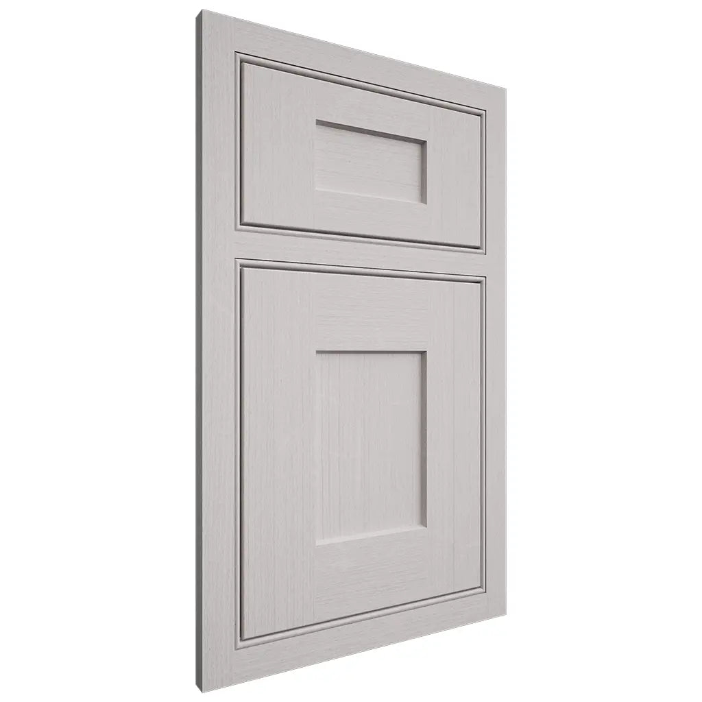 Shiloh Cabinetry Beaded Inset Lancaster White Oak Quarter Sawn Cotton Door