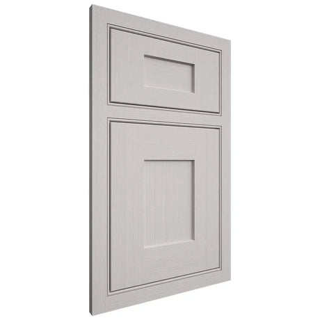 Shiloh Cabinetry Beaded Inset Lancaster White Oak Quarter Sawn Cotton Door