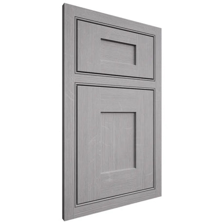 Shiloh Cabinetry Beaded Inset Lancaster White Oak Quarter Sawn Stratus Door
