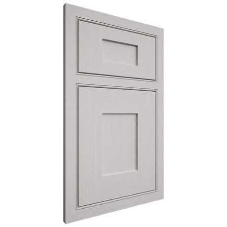 Shiloh Cabinetry Beaded Inset Lancaster White Oak Rift Cut Cotton Door