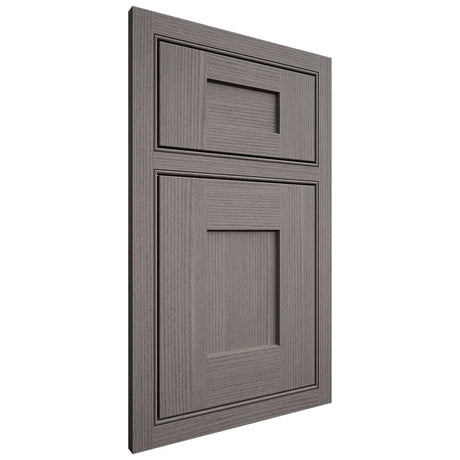 Shiloh Cabinetry Beaded Inset Lancaster White Oak Rift Cut Flagstone Door