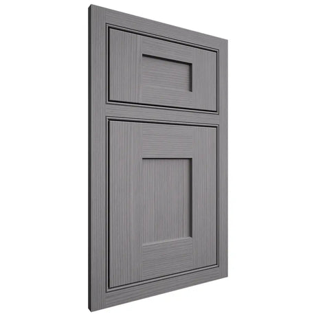 Shiloh Cabinetry Beaded Inset Lancaster White Oak Rift Cut Sterling Door