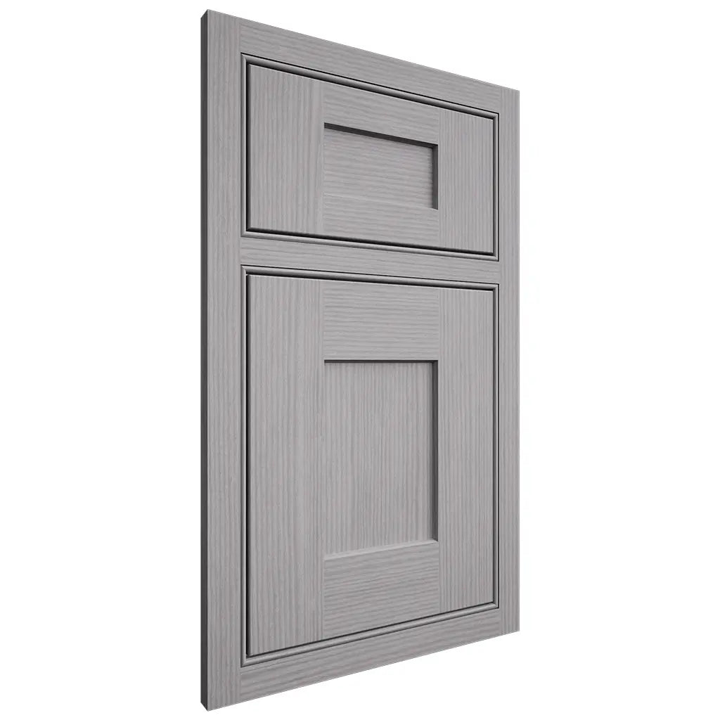 Shiloh Cabinetry Beaded Inset Lancaster White Oak Rift Cut Stratus Door