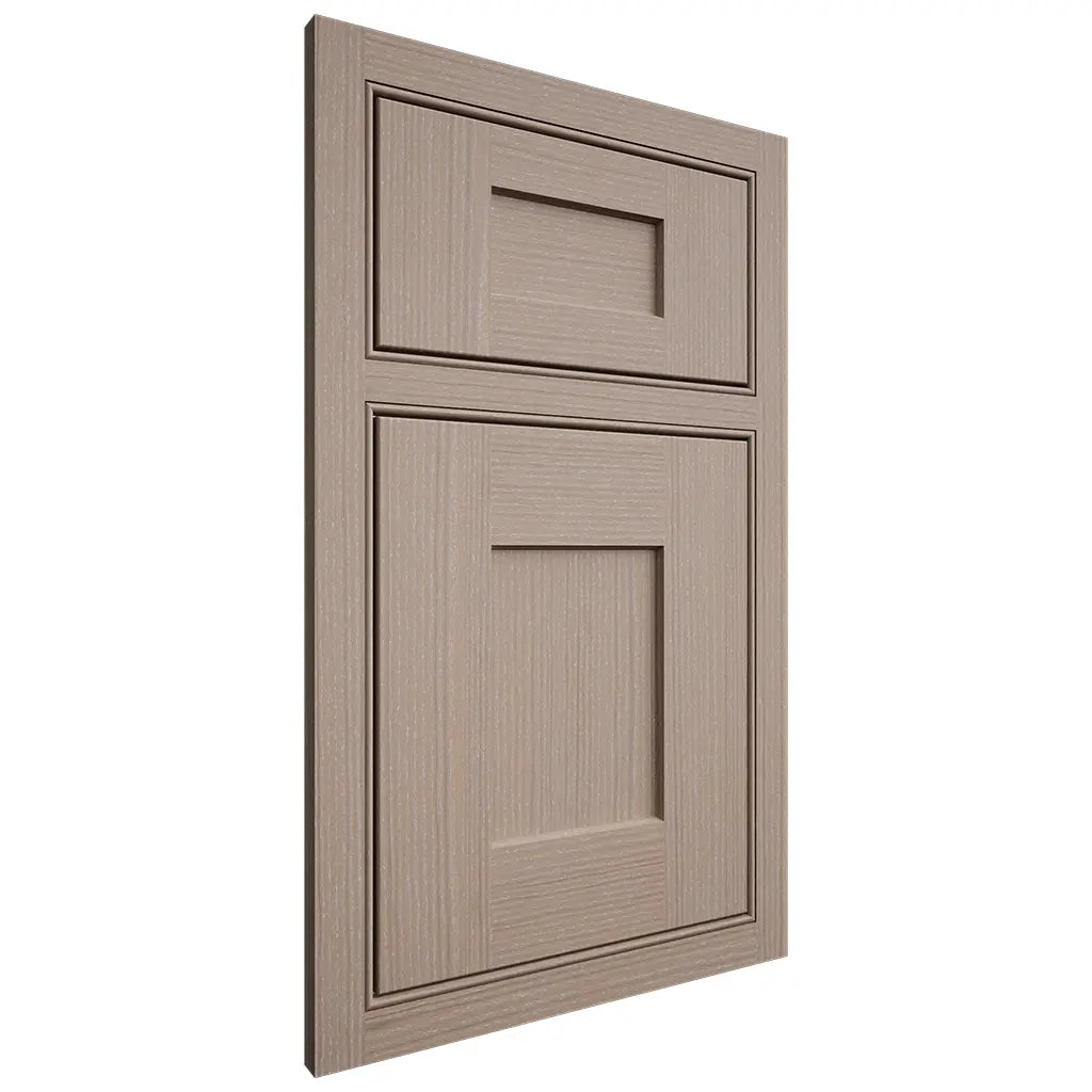 Shiloh Cabinetry Beaded Inset Lancaster White Oak Rift Cut Whitewash Door