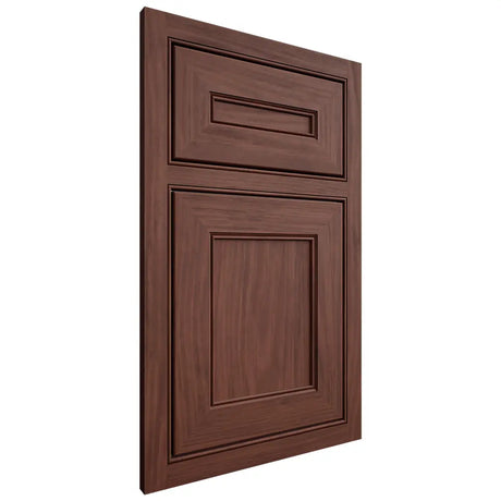 Shiloh Cabinetry Beaded Inset Landes Cherry Plain Cut Bourbon Door