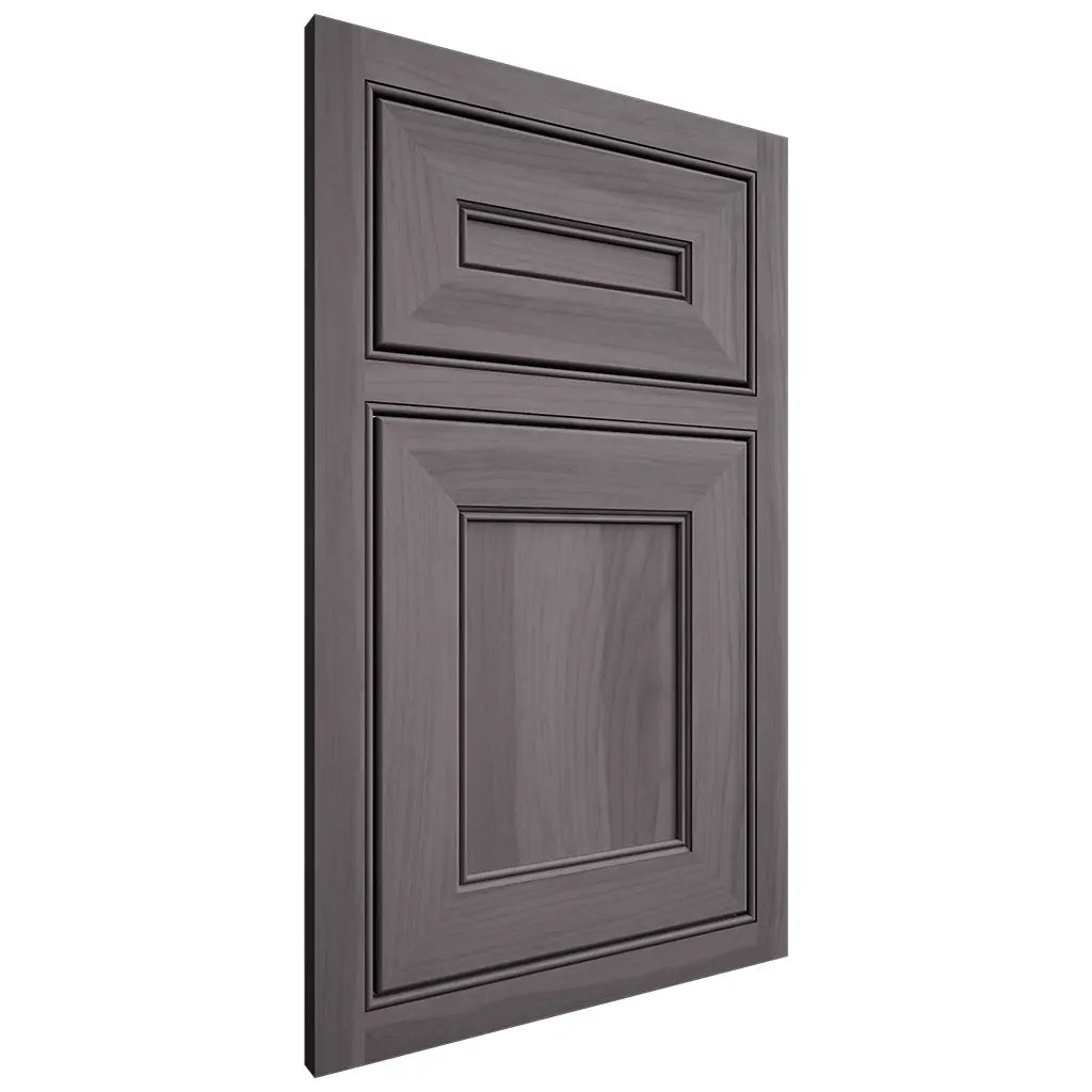 Shiloh Cabinetry Beaded Inset Landes Hickory Plain Cut Cadet Door
