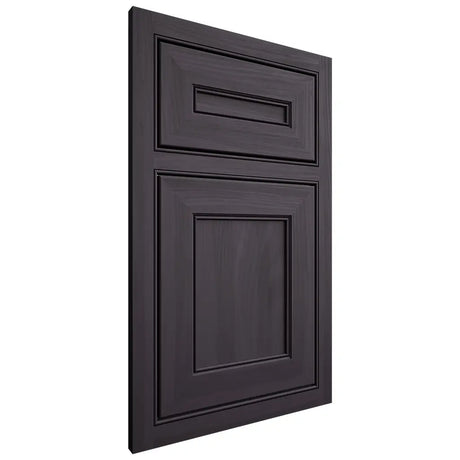Shiloh Cabinetry Beaded Inset Landes Hickory Plain Cut Harbor Door