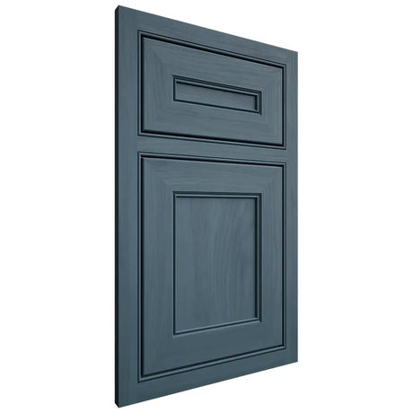 Shiloh Cabinetry Beaded Inset Landes Hickory Plain Cut Hudson Door