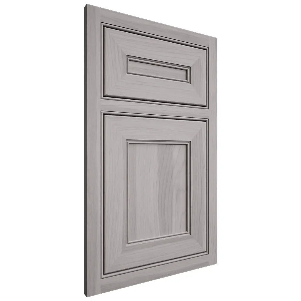 Shiloh Cabinetry Beaded Inset Landes Hickory Plain Cut Stratus Door