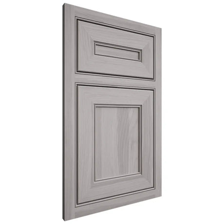 Shiloh Cabinetry Beaded Inset Landes Hickory Plain Cut Stratus Door