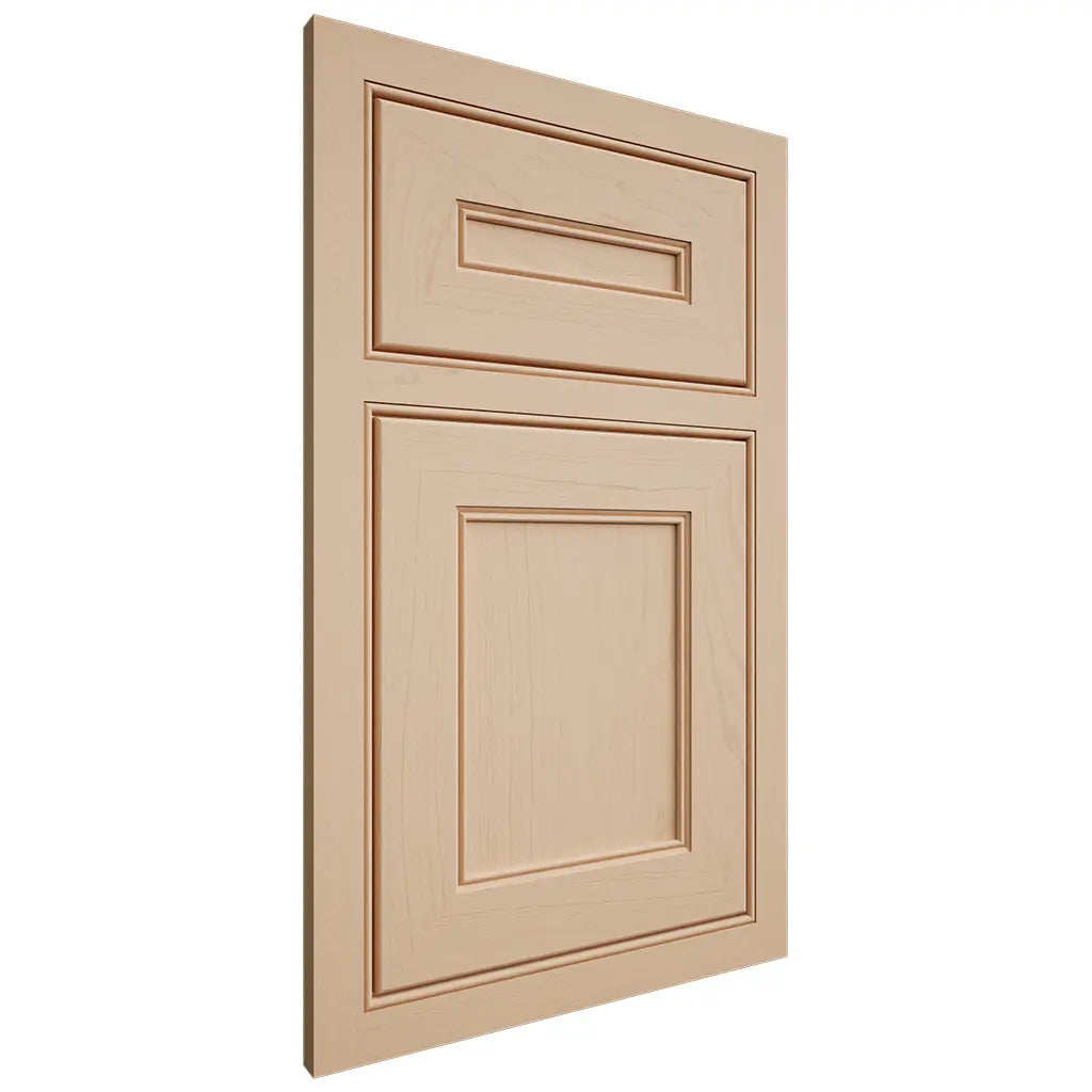 Shiloh Cabinetry Beaded Inset Landes Maple Plain Cut Natural Door