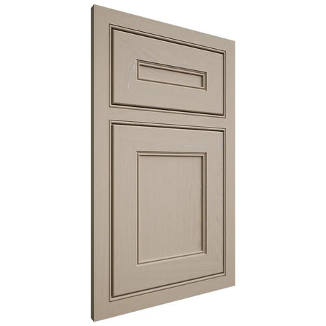 Shiloh Cabinetry Beaded Inset Landes Maple Plain Cut Pebble Door