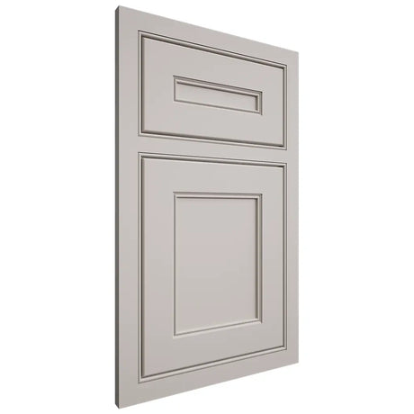 Shiloh Cabinetry Beaded Inset Landes Paintable Amazing Gray Door