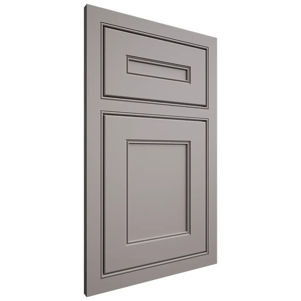 Shiloh Cabinetry Beaded Inset Landes Paintable Dovetail Gray Door