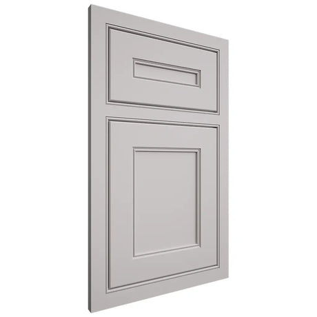 Shiloh Cabinetry Beaded Inset Landes Paintable Light French Gray Door