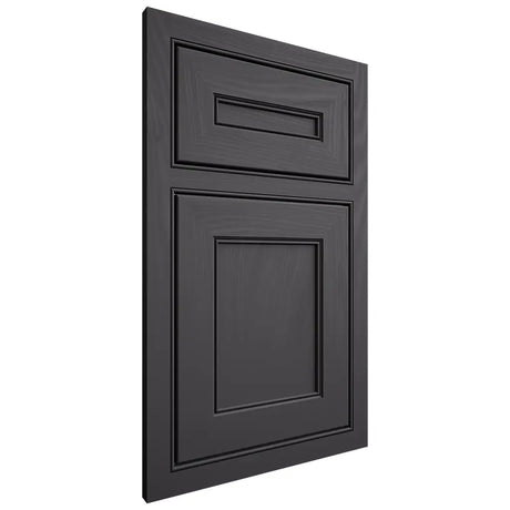 Shiloh Cabinetry Beaded Inset Landes Poplar Plain Cut Cadet Door