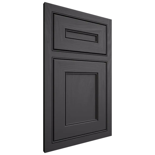 Shiloh Cabinetry Beaded Inset Landes Poplar Plain Cut Cadet Door