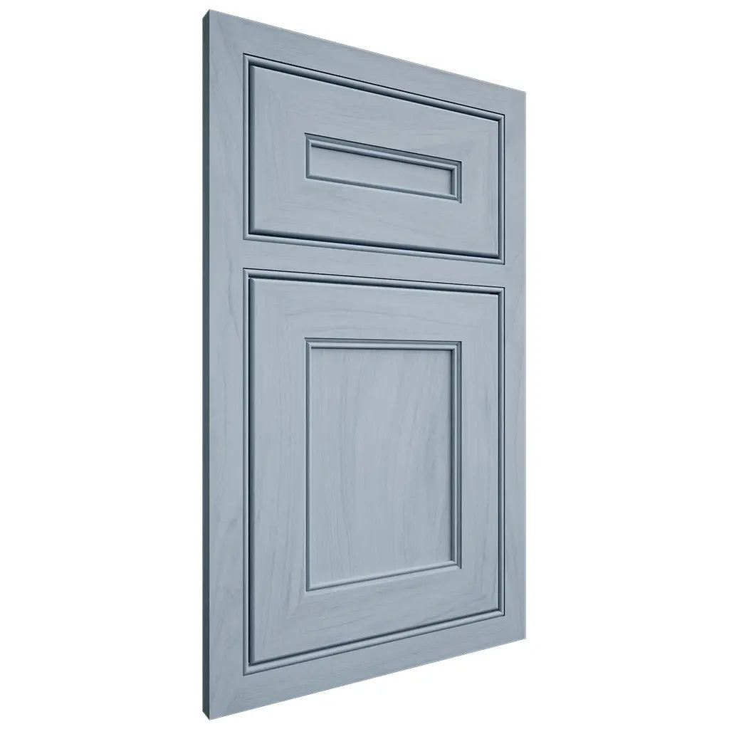 Shiloh Cabinetry Beaded Inset Landes Poplar Plain Cut Sky Door