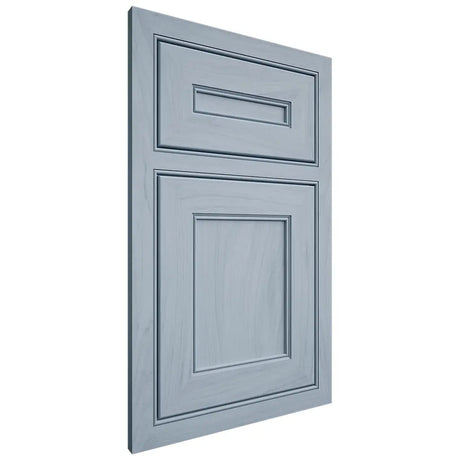 Shiloh Cabinetry Beaded Inset Landes Poplar Plain Cut Sky Door