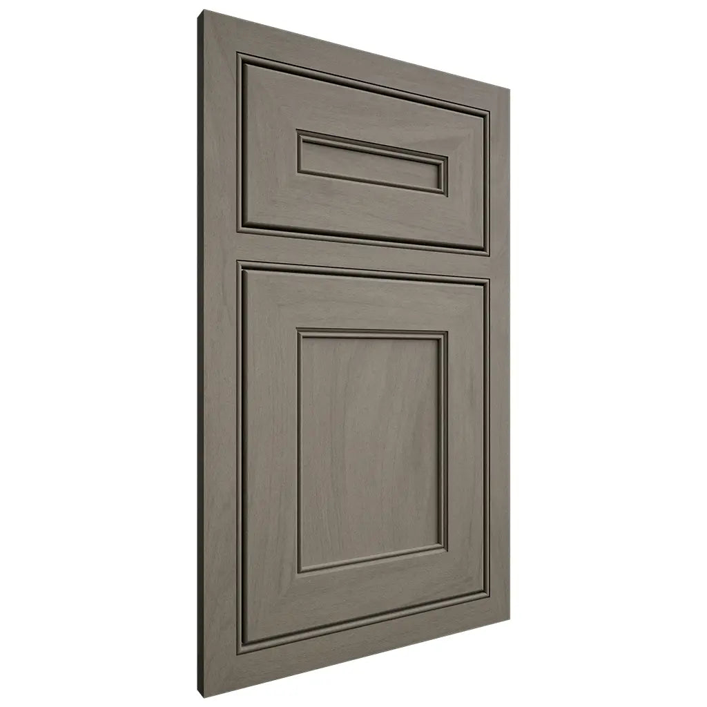 Shiloh Cabinetry Beaded Inset Landes Poplar Plain Cut Thyme Door