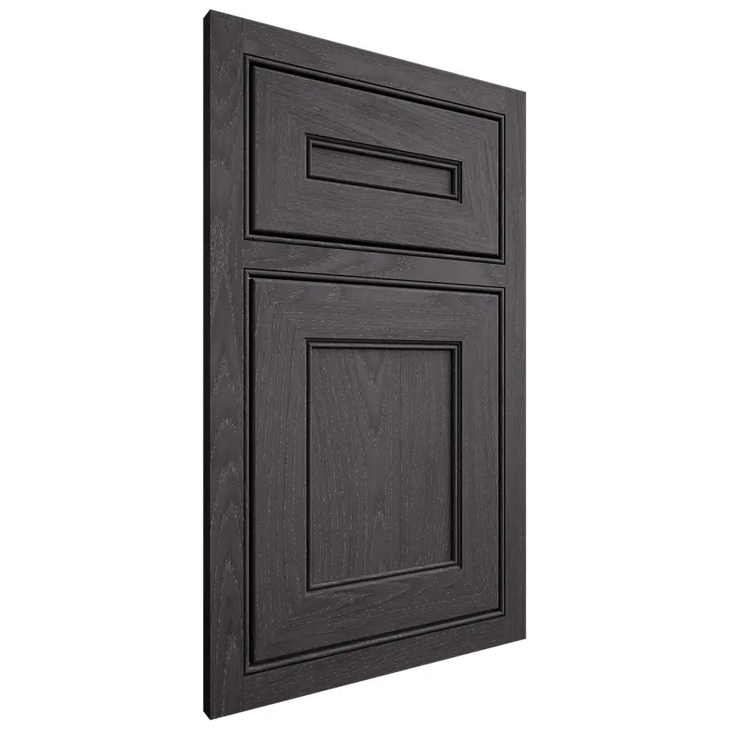 Shiloh Cabinetry Beaded Inset Landes Red Oak Plain Cut Harbor Door