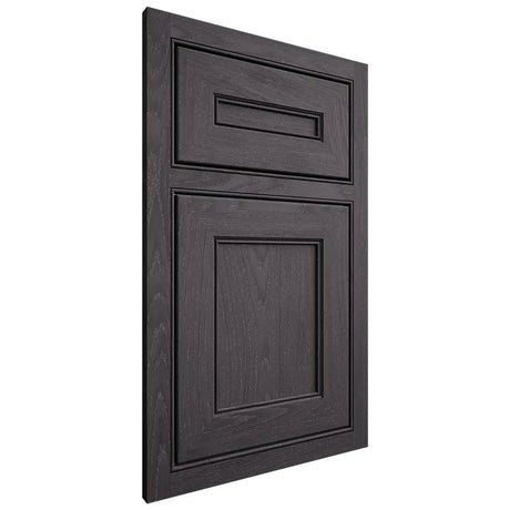 Shiloh Cabinetry Beaded Inset Landes Red Oak Plain Cut Harbor Door