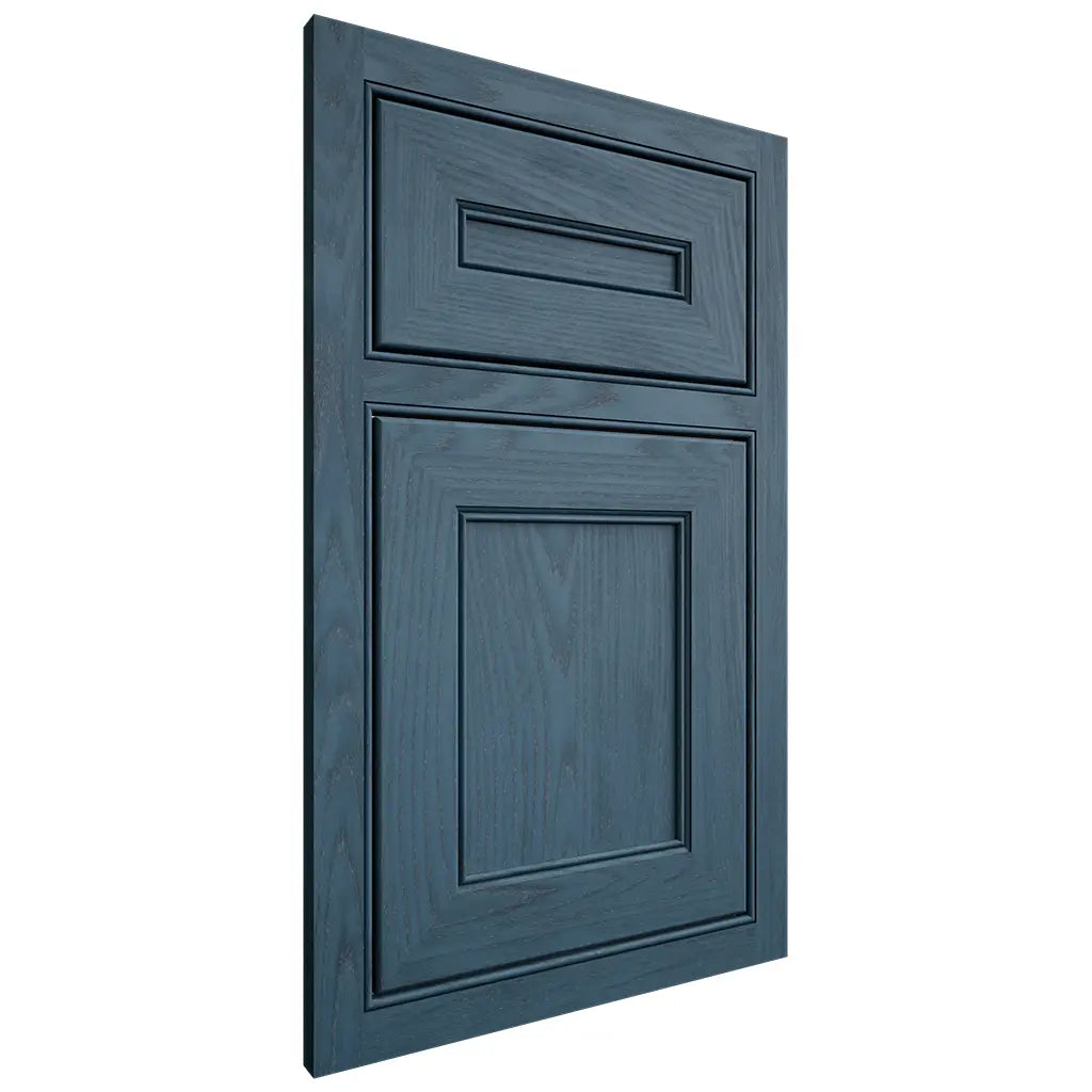 Shiloh Cabinetry Beaded Inset Landes Red Oak Plain Cut Hudson Door
