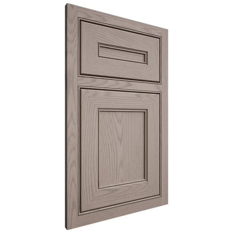 Shiloh Cabinetry Beaded Inset Landes Red Oak Plain Cut Sterling Door